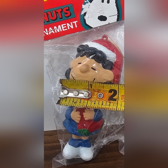 Vintage Kurt Adler Peanuts Christmas Ornaments Lucy, Woodstock & Charlie Brown - Picture 11 of 14
